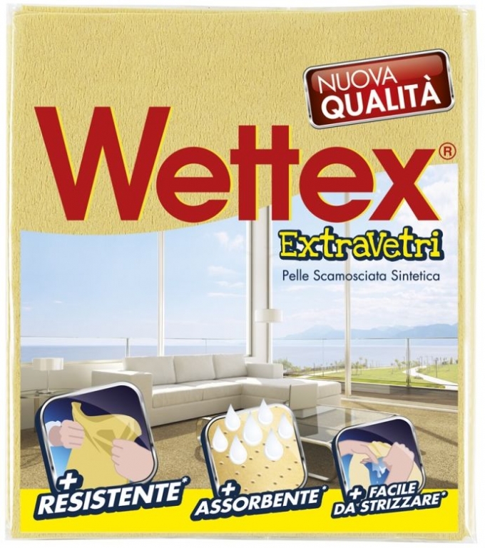sponge cloth wettex extra glasses 1pc